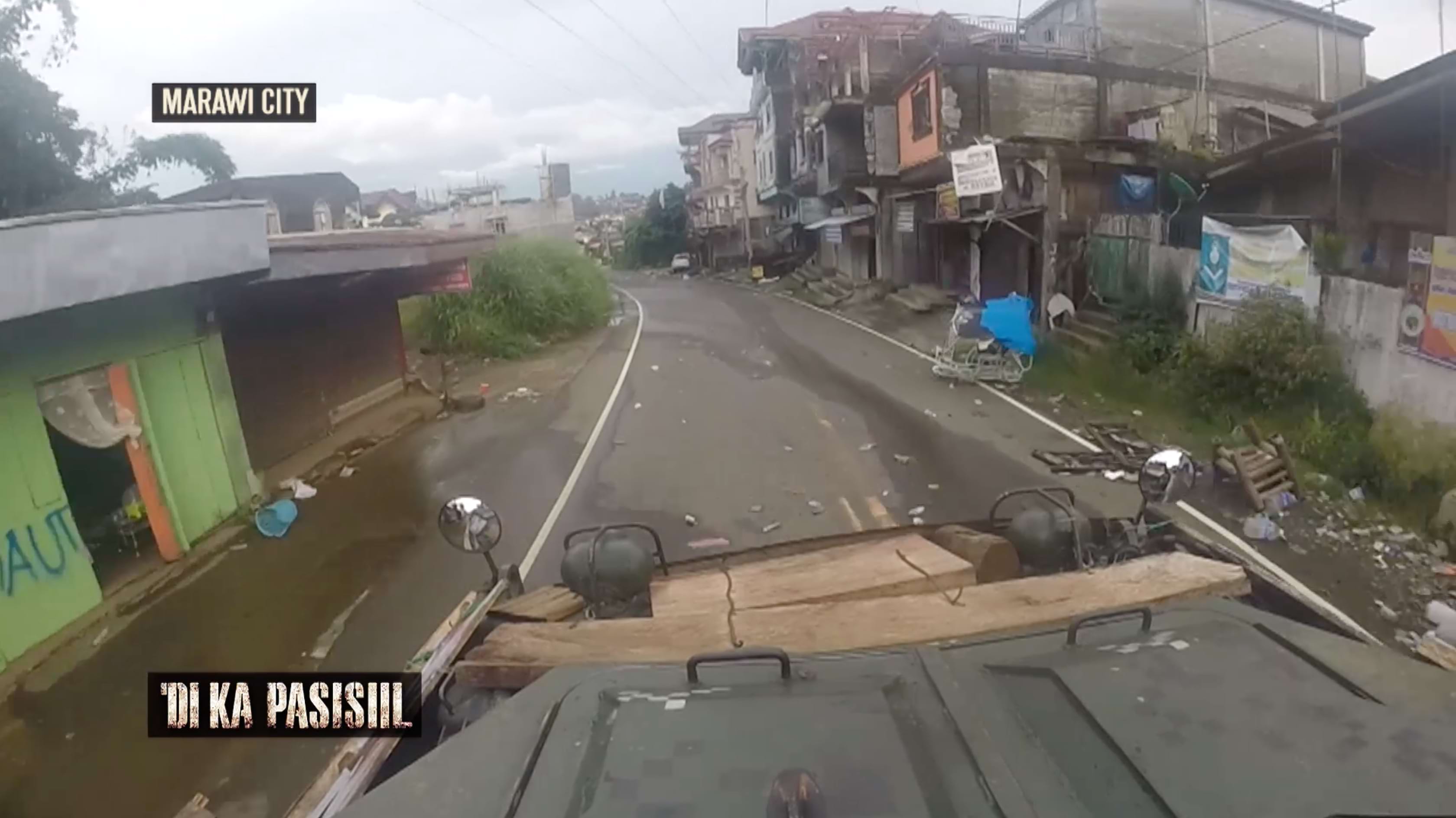 Main battle area in Marawi